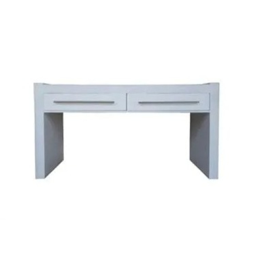 Mod 2 Drawer Console Painted White