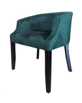 Occasional Tub Chair – Green Velvet